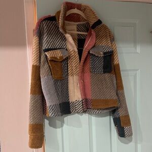Thread & Supply Multicolor Sherpa Jacket
